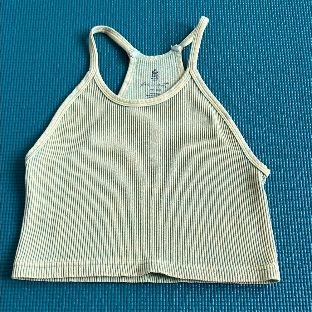 Free people Yellow tank